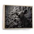 thumbnail image 2 of Designart "Abstract Portrait of Goat in Black and White I" Animals Framed Wall Art - Modern Farmhouse Grey Goat Bedroom Framed Canvas Wall Art, 2 of 6