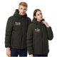 thumbnail image 5 of Fiudx Chaqueta Térmica, Cálida E Informal, Manga Larga, Cómoda, Poliéster, Ideal para Fiestas En La Playa y El Trabajo, para Uso Diario Masculino. Tabla de Tallas Disponibles., 5 of 7