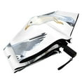 thumbnail image 6 of Compact Sun Umbrella Windproof Travel Umbrellas for Rain Strong Portable UV Protection Seagulls Flying, 6 of 8