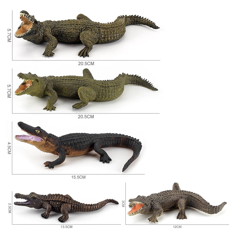 SPRING PARK Collectible Crocodile Action Figure PVC - Walmart.com