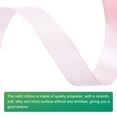 thumbnail image 3 of Uxcell Satin Ribbon, Single Face Polyester Satin Ribbon for Gift Wrapping, Crafts Pink 5/8 inch, 3 of 7