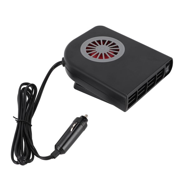 Portable Car Heater, 12V / 24V Fast Heating Car Defroster Heater That Plugs Into Cigarette Lighter, 2 in 1 Heating & Cooling Fast Windshield Defrost Defogger for Car, SUV, Trucks