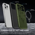 thumbnail image 6 of ELEHOLD for iPhone 15 Plus Rugged Case, Magnetic Invisible Stand Military Drop Protection Cover, Compatible with MagSafe Shockproof Ring Holder Hard Phone Case for iPhone 15 Plus ,Darkgreen, 6 of 9