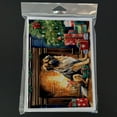 thumbnail image 3 of Leonberger Cozy Christmas Greeting Cards Pack of 8 7 in x 5 in, 3 of 3