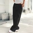 thumbnail image 2 of Aloohaidyvio Cargo Pants for Women High Elastic Waisted Casual Straight Leg Pants with Multi Pockets, 2 of 5