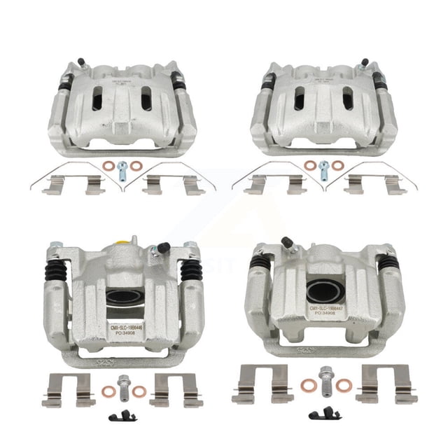 CMX Front Rear Disc Brake Caliper Assembly Left Right Side (Driver Passenger) Kit for Car 2011-2017 Honda Odyssey KBC-100597