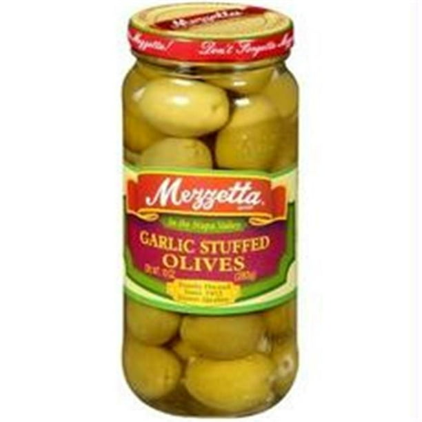 Mezzetta Garlic Stuffed Olives, 10 oz