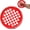Red-medium, variant on Finger Exerciser, Hand Exercise Webs for Physical Therapy, Hand Grip Strengthener, Grip Strength Trainer, Portable Size, Latex Free, 7" Diameter