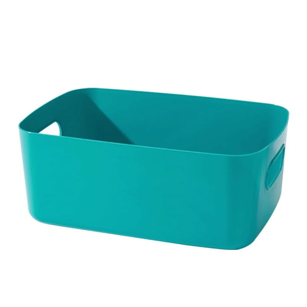 Caja de almacenamiento de artículos diversos, caja de plástico para escritorio de oficina, cesta de almacenamiento de cosméticos, cesta de almacenamiento de cocina, caja de almacenamiento de