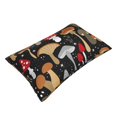 thumbnail image 3 of Balery Various Mushrooms Pillow Covers,Bed Pilowcases,Reversible Plush Throw Pillow Covers End Pillow Encasement,Pillow Case - 14"X20", 3 of 9