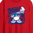 thumbnail image 2 of Disney - Donald Drip - Men's Long Sleeve Graphic T-Shirt, 2 of 4