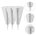 thumbnail image 4 of tazas medidoras cónicas ranuradas para lluvia, transparentes, para jardín, 4 of 6