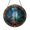 Acrylic 3.5 Inch, variant on Symmetry Inspired Scale Glass Window Hanging – Artistic Decor