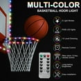 thumbnail image 2 of Juego de luces LED para aro de baloncesto Uxcell, luz de aro y tablero de baloncesto con control remoto, 2 of 7