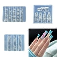 thumbnail image 2 of Silicone Templates Create Dimensional Nails Art Stickers Craft Decorations for Phones Cards 3 Unique Designs Sheets, 2 of 9