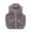 Grey, variant on Generic Boys' Outerwear Jackets Coats Toddler Kids Baby Girls Winter Solid Zippered Coat Jacket Thicken Vest Sleeveless Waistcoat Thick Warm Outwear Snowsuit Winters (11-12 Years,Beige)