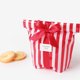 thumbnail image 3 of Bolsa de regalo navideña a rayas, 150 unidades, para panadería, galletas, postres navideños, 3 of 5