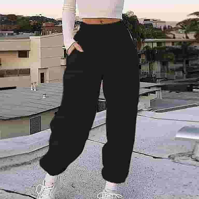 激安ブランド Aayomet Womens Pockets with Pants Leg Wide Women's Pants Clothing