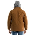 thumbnail image 6 of Wrangler Workwear Men's Quilted Lined Work Shirt Jacket with Hood, Size S-5XL (Men's and Big Men's), 6 of 11