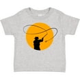 thumbnail image 3 of Inktastic Fly Fishing sun silhouette Boys or Girls Toddler T-Shirt, 3 of 5