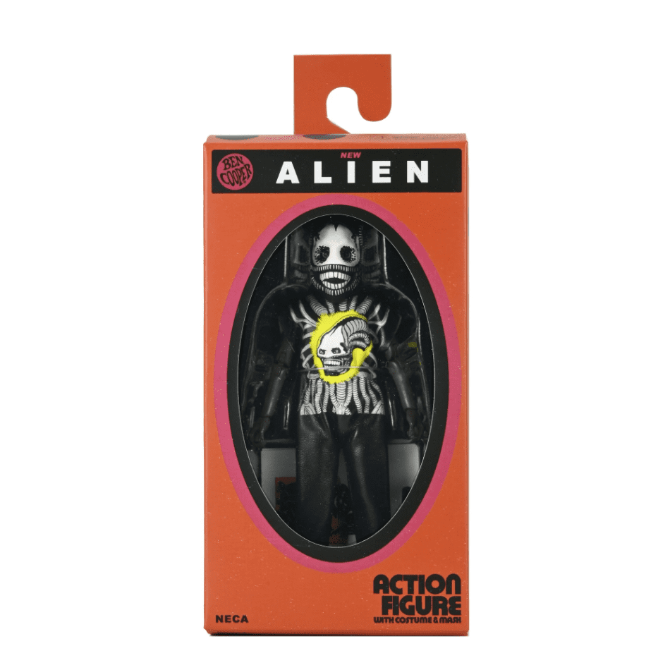 NECA Aliens: Ben Cooper Xenomorph Costumed Action Figure with Trick-or-Treat Bag (6")