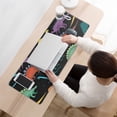 thumbnail image 3 of Long Mouse Pads for Desk,Colorful Dinosaurs Galaxy Pattern Desk Mats on Top Of Desks, Desk Mouse Pad Extra Large with 3mm Non-Slip Base and Stitched Edge for Gaming,Office,Work,Home 31.5"x11.8", 3 of 6