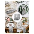 thumbnail image 4 of Cloth Napkins Set of 8 - 20x20 Inches, Grey Forest Washable Reusable Table Napkins, Modern Oil Painting Art Soft & Absortbent Dining Napkin for Party Wedding Hotel Restaurant, 4 of 8