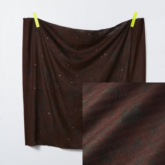 Kokka Nani Iro Cotton Double Gauze Fabric Brown - per yard