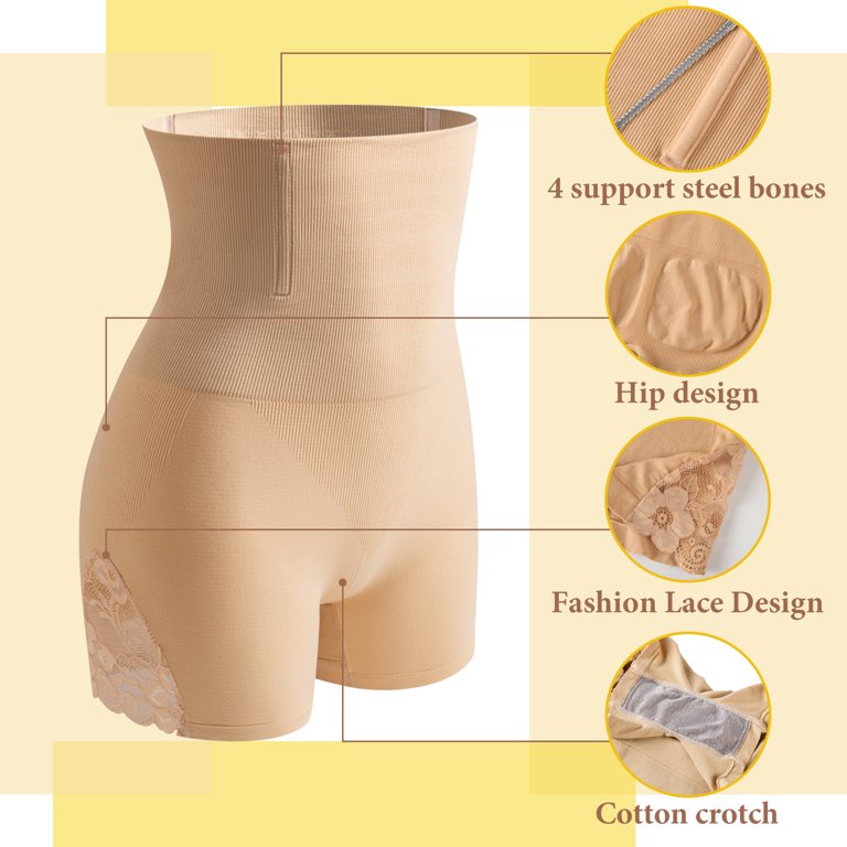 GOLD CARP Shapewear Women High Waist Tummy Control Body