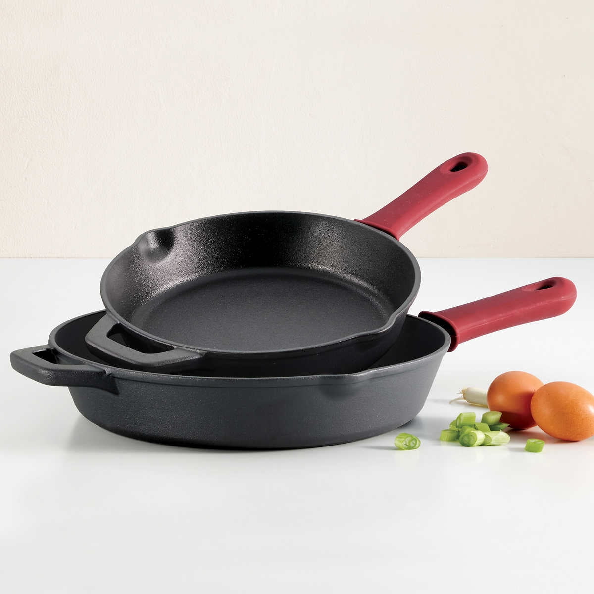Kitchen & Dining Pots & Pans Tramontina 2 Pieces Round Cast Iron