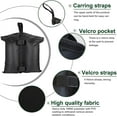 thumbnail image 4 of Canopy Weights 112 LBS Sand Bags Canopy Gazebo Tent Sand Extra Large Pop up Gazebos Weights Sand Bags for Ez Pop up Canopy Tent Outdoor Instant Canopies 4Pack, 4 of 7