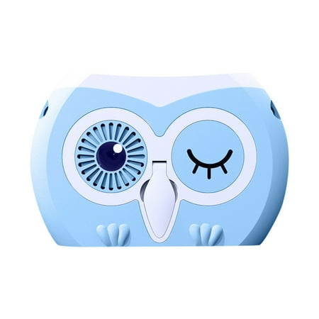 

LBECLEY 6 Fan Clip On Usb Fan Sports Neckband Portable Neck Mini Rechargeable Hand Fans Bedside Fan Sleeping Clip On with Battery Multicolor One Size