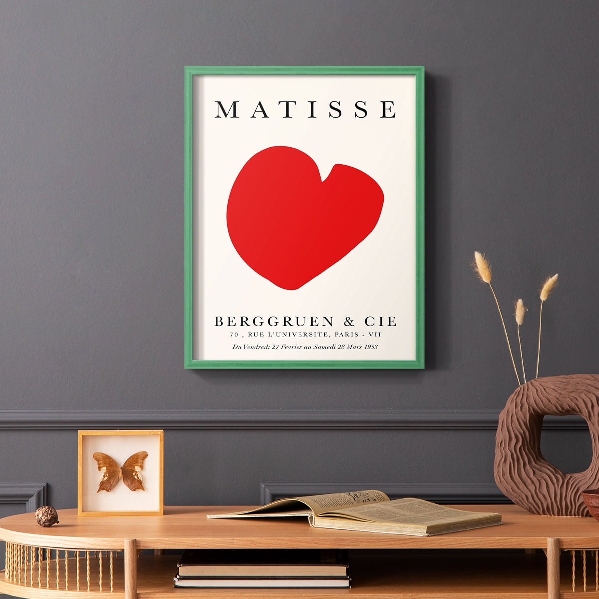 Matisse CCXVIII in Solid Wood 8 x 10 Framed Print