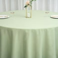thumbnail image 3 of BalsaCircle 6 Pieces 132" Sage Green Round Polyester Tablecloths Fabric Table Cover Linens, 3 of 8