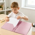 thumbnail image 4 of Plastic Folders with Pockets, Sturdy Heavy Duty File Folders with Business Card Slot, Poly Folders for Documents Letter Size, 2-Pocket Folder for Schoolwork & Office, 7 Assorted Colors 1pc for B-Pink, 4 of 5
