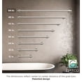 thumbnail image 3 of Gatco 859A Latitude II 54" ADA Compliant Stainless Steel Grab Bar, Satin Nickel, 3 of 4