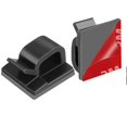 thumbnail image 5 of Clips de Cable Adhesivos Negros 130 Piezas Organizador de Cables, 5 of 5