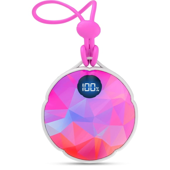 Calentador de manos FrSara recargable 4000 mAh 10 h rosa