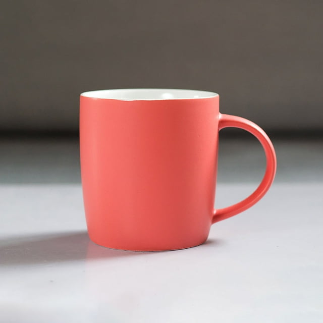 Taza de café de cerámica mate de 280 ml | Diseño con humor oculto y mensaje divertido y discreto | Apta para lavavajillas y microondas | Asa cómoda | Para uso en la oficina, la cocina y el hog