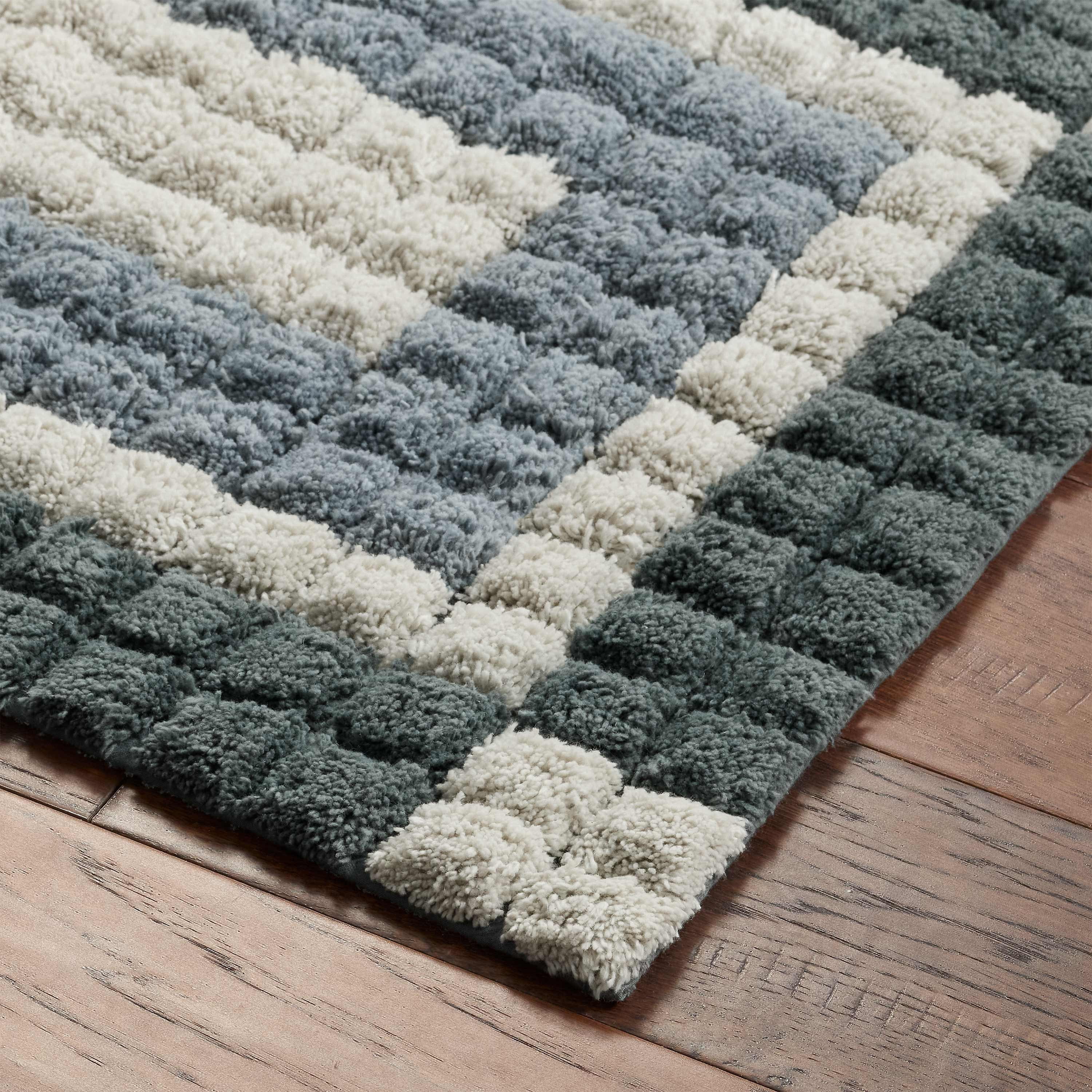 Martex Arcadia Terra Bath Rug, Slate