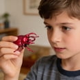 thumbnail image 6 of Qjidjing Realistic Beetle, with Interactive Head Tail Movement Mechanical Insect Models for Adults Playing Indoor Outdoor, Tricky Gifts, 6 of 8