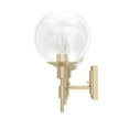 thumbnail image 5 of Hunter - Xidane 4-light Alturas Gold, Medium Size Vanity Light, Dimmable, Mid Century Modern Style, for Bedrooms, Kitchens, Dining, Living Rooms - 19765, 5 of 7