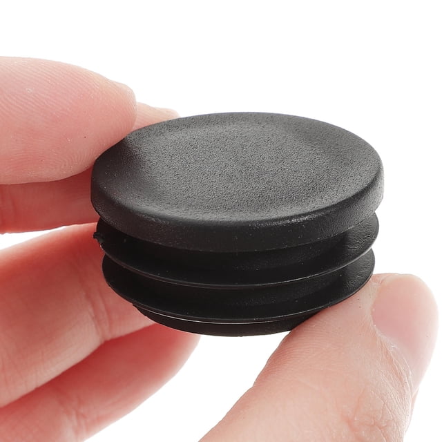 unbranded 100Ud Protectores De Extremos Para Patas De Muebles Plástico Negro Con Resistente