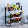 thumbnail image 1 of Multi-Functional Three-Storey Condiment Rack Kitchen Supplies Collection, 1 of 6