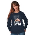 thumbnail image 3 of Street Fighter Single Taken at Gym Unisex Plus Size Sweatshirt Brisco Brands 5X, 3 of 5