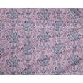 thumbnail image 4 of oneOone Polyester Lycra Fabric Leaves Block Printed Craft Fabric BTY 56 Inch Wide, 4 of 4