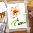 thumbnail image 3 of Water Brush Pens by Chromatek. Set of 6 Aqua Pen Painting Brushes. Including Online Video Tutorials and Downloadable Picture Templates. Ideal for All Water Soluble Pigment and Watercolor Media., 3 of 5