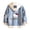 B, variant on Sanrio Cartoon Hello Kitty Denim Jacket Autumn New Commuting Creativity Hooded Sweatshirt Loose Coat