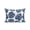 Deep Blue, Black, White, variant on Outdoor Pillows Waterproof, Sky Blue Monstera Leaf Bedding Throw Pillows with Insert for Couch Sofa Bed, Summer Tropical Plant Botanical Boho 16x16 Inch Pillowcases Decorative Patio Pillow Set of 2