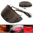 thumbnail image 4 of Feu Arrière de Frein de Moto, Moto LED Lentille Fumée Haute Luminosité 12V pour Modification, 4 of 8